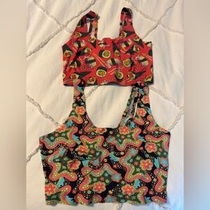 Cheek Boss Patterned Women's Bras bundle of 2